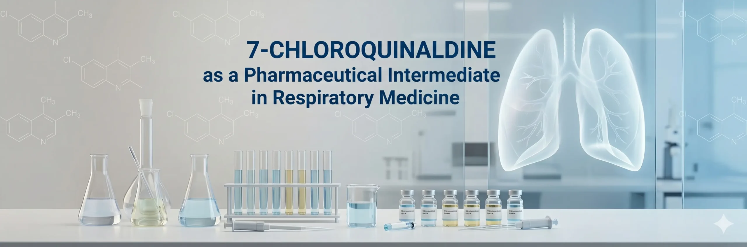 7-Chloroquinaldine as a Pharmaceutical Intermediate in Respiratory Medicine